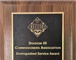 Division III Commissioners Association Distinguished Service Award. June 7, 2012. Division III Commissioners Association Distinguished Service Award. Division III Commissioners Association Distinguished Service Award.