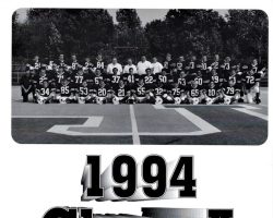Jamestown High School Football program, 1994. Jamestown High School Football program, 1994.