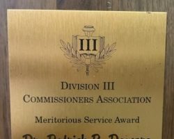 Division III Meritorious Service Award. January 11, 2003. Division III Meritorious Service Award. January 11, 2003.