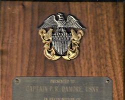 USNR recognition for service, 1977-79. USNR recognition for service, 1977-79.