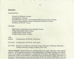 Patrick Damore's resume. Page 2. Circa 1986. Patrick Damore's resume. Page 2. Circa 1986.