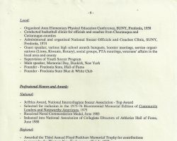 Patrick Damore's resume. Page 6. Circa 1986 Patrick Damore's resume. Page 6. Circa 1986.