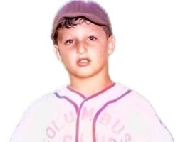 Dave Criscione, 8 years old. Dave Criscione, 8 years old.