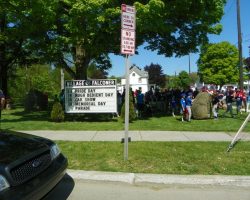Davis Park sign Davis Park sign