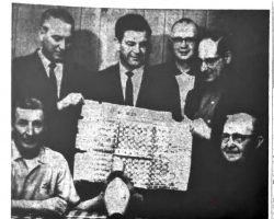 Aces, All-Time Local Bowling Record Holders, Have Reunion. <em>Post-Journal</em> (Jamestown), March 6, 1963. Aces, All-Time Local Bowling Record Holders, Have Reunion. March 6, 1963.