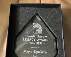 Dennis Sarow Legacy Award. 2025. Dennis Sarow Legacy Award. 2025.