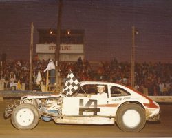 Dick Barton, sportsman, 1975. Dick Barton, sportsman, 1975.