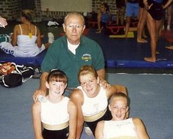 Geza Farkas with Chantelle Swanson-Liddel, Karly Sorenson, Linnea Anderson. Farkas with Chantelle Swanson-Liddel, Karly Soreson, Linnea Anderson