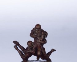 Fiesta Bowl trophy. 1987. Fiesta Bowl trophy. 1987.