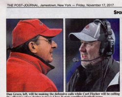 Maple Grove's Continued Success Starts At The Top. Page 2. <em>Post-Journal</em> (Jamestown). November 17, 2017. Maple Grove's Continued Success Starts At The Top. Page 2. November 17, 2017.