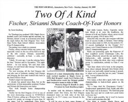 Fischer, Sirianni Share Coach-Of-Year Honors. January 18, 2009 Fischer, Sirianni Share Coach-Of-Year Honors. January 18, 2009