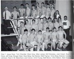 Frewsburg Boys Swimming Team, 1996. Frewsburg Boys Swimming Team, 1996.