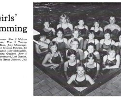 Frewsburg Girls Swimming Team, 1984. Frewsburg Girls Swimming Team, 1984.