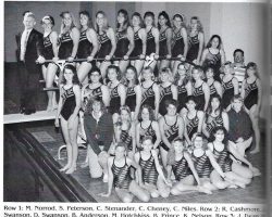 Frewsburg Girls Swimming Team, 1992. Frewsburg Girls Swimming Team, 1992.