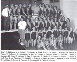 Frewsburg Girls Swimming Team, 1996. Frewsburg Girls Swimming Team, 1996.