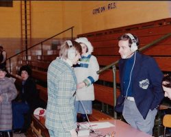 Kay Gould and Pete Hubbell. Circa 1978. Gould & Pete Hubbell