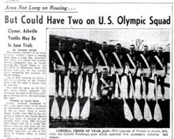 But Could Have Two on Olympic Squad. <em>Post-Journal</em> (Jamestown), February 18, 1956. But Could Have Two on Olympic Squad. February 18, 1956.