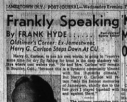 Frankly Speaking. <em>Post-Journal</em> (Jamestown), February 17, 1965. Frankly Speaking. February 17, 1965.