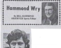 Hammond Wry. <em>Observer</em> (Dunkirk-Fredonia), 1974. Hammond Wry. 1974