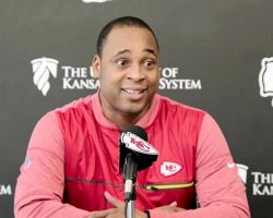 David Hinson with Kansas City Chiefs. David Hinson with Kansas City Chiefs.