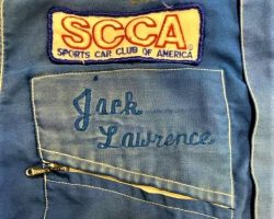 Jack Lawrence's fire suit. Jack Lawrence's fire suit.