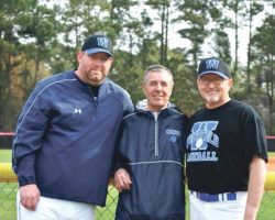 Doug Kaltenbach, right, pictured with assistant coaches Dan Martin, left and Don Mansfield, center. Doug Kaltenbach, right, pictured with assistant coaches Dan Martin, left and Don Mansfield, center.