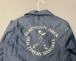 Joe Nagle's Jamestown Area Old Timers jacket. Circa 1985. Joe Nagle's Jamestown Area Old Timers jacket. Circa 1985.