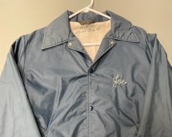 Joe Nagle's Jamestown Area Old Timers jacket. Circa 1985. Joe Nagle's Jamestown Area Old Timers jacket. Circa 1985.