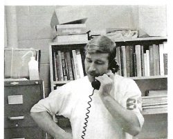 George Bataitis, JCC, 1971. George Bataitis, JCC, 1971.