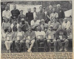 JCC 50 greatest athletes. <em>Post-Journal</em> (Jamestown), August 2000. JCC 50 greatest athletes. August 2000.