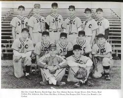 JCC baseball, 1959. JCC baseball, 1959.
