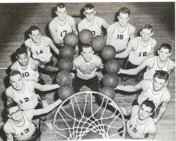 JCC basketball, 1958. JCC basketball, 1958.