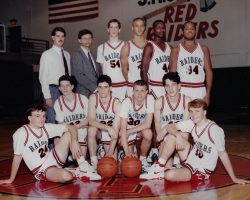 Jamestown High School basketball team. 1990-91. Jamestown High School basketball team. 1990-91.