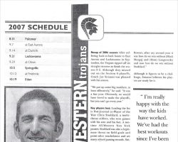 Southwestern Trojans. <em>Post-Journal</em> (Jamestown) Gridiron feature, 2007. Southwestern Trojans. <em>Post-Journal</em> (Jamestown) Gridiron feature, 2007.