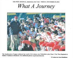 What A Journey. <em>Post-Journal</em> (Jamestown), November 17, 2011. What A Journey. November 17, 2011.