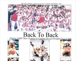 Back To Back. <em>Post-Journal</em> (Jamestown), November 22, 2009. Back To Back. November 22, 2009.