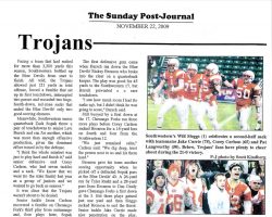 Trojans. <em>Post-Journal</em> (Jamestown), November 22, 2009. Trojans. November 22, 2009.