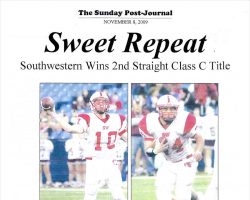 Sweet Repeat. <em>Post-Journal</em> (Jamestown), November 8, 2009. Sweet Repeat. November 8, 2009.