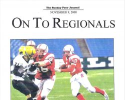 On To Regionals. <em>Post-Journal</em> (Jamestown), November 9, 2008. On To Regionals. November 9, 2008.