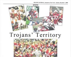 Trojans' Territory. <em>Post-Journal</em> (Jamestown), December 7, 2008. Trojans' Territory. December 7, 2008.