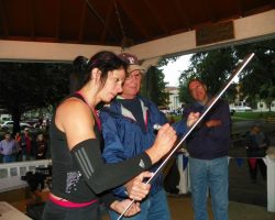 Jenn with Randy Anderson and Dan Palmer. Jenn with Randy Anderson and Dan Palmer.