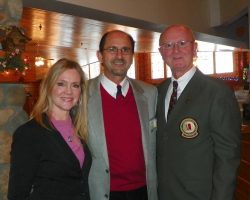 Jhoanna and Dan Lunetta with Randy Anderson. Jhoanna and Dan Lunetta with Randy Anderson.