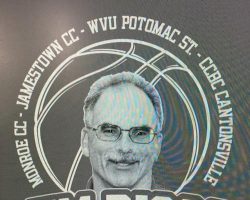 T-shirt design for 2022 Jim Riggs Classic basketball tournament at Jamestown Community College. T-shirt design for 2022 Jim Riggs Classic basketball tournament at Jamestown Community College.