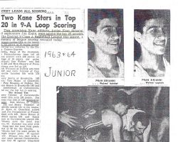 Kane basketball, 1963-64. Kane basketball, 1963-64.