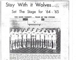 Kane basketball, 1964-65. Kane basketball 1964-65.
