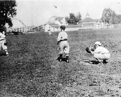 Youth league players. Youth league players.