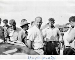 Lloyd Moore circa 1949. Photo by Don Short. Lloyd Moore circa 1949. Photo by Don Short.