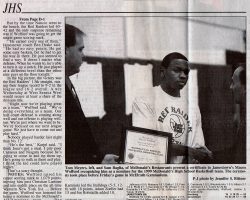 Kid Dynamite. Page 1. <em>Post-Journal</em> (Jamestown), February 13, 1999. Kid Dynamite. Page 2. February 13, 1999.