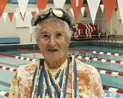 Judy Young at New York State Sr. Empire Games. Judy Young at New York State Sr. Empire Games.