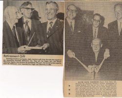 Retirement Gift. <em>Post-Journal</em> (Jamestown). Jamestown Baseball Oldtimers